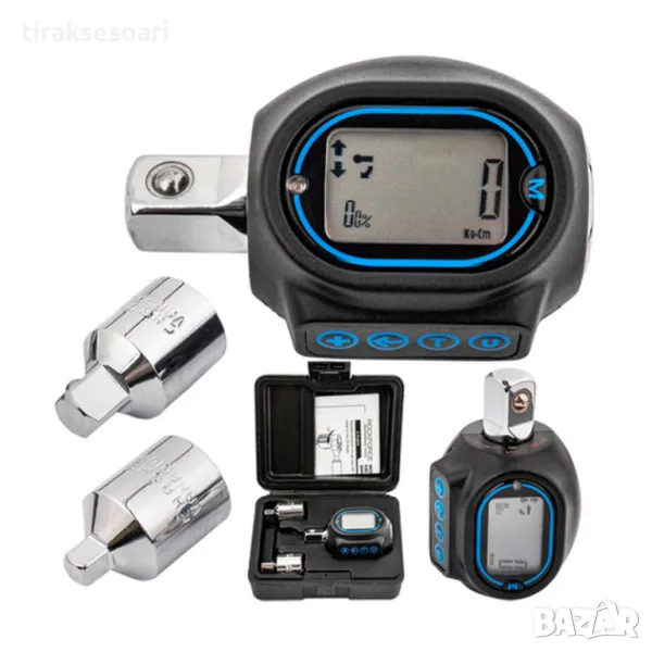 Цифров динамометричен адаптер 1/2”, 40-200 Nm ROCKFORCE, снимка 1