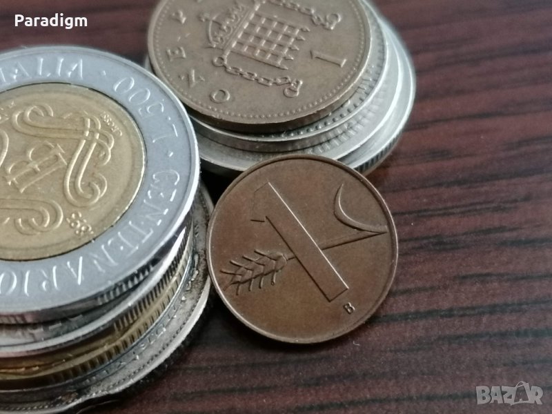 Монета - Швейцария - 1 рапен | 1958г.; серия B, снимка 1