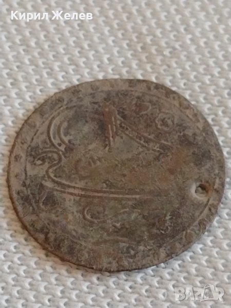 Стар КОРАБЕН ЖЕТОН над стогодишен рядък бронз мед за КОЛЕКЦИОНЕРИ 42495, снимка 1