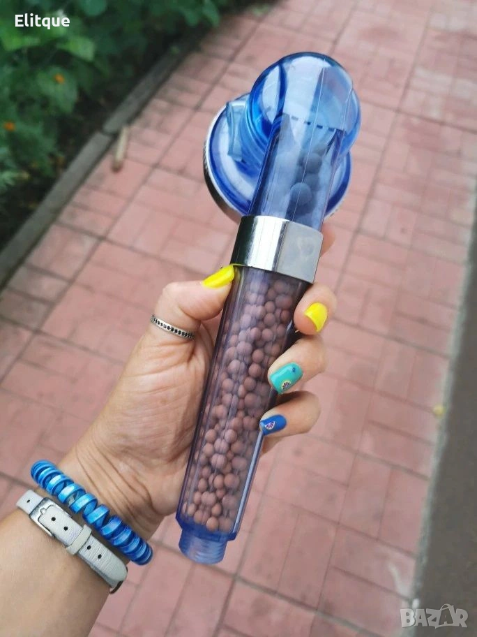 СПА душ слушалка с германий и турмалин 🚿, снимка 1