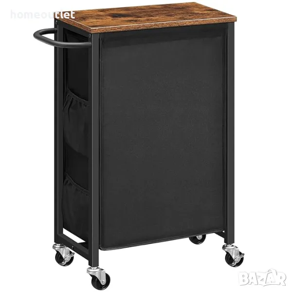 Мобилна текстилна кошница за пране с компактни размери BF24XY01, снимка 1