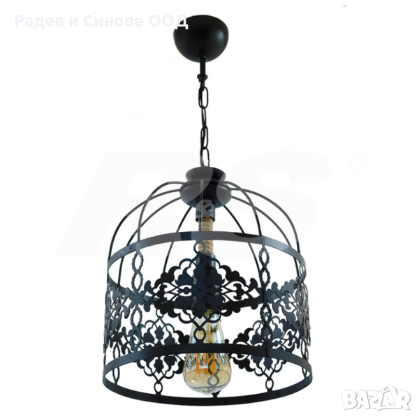 Полилей OKTAY 14501 BK E27 (14501), снимка 1