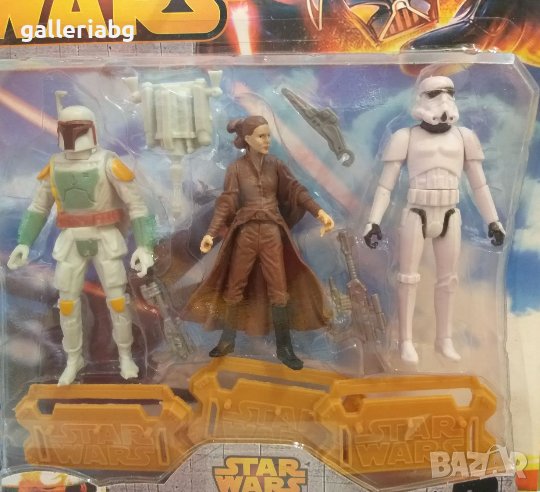 Комплект с фигурки на Междузвездни войни (Star Wars), снимка 1