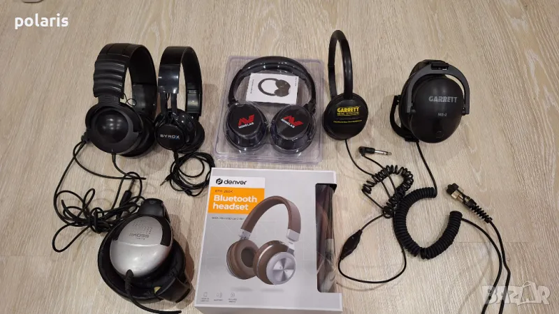 Професионални оригинални стерео слушалки за  различни видове металотърсачи,металдетектори, снимка 1