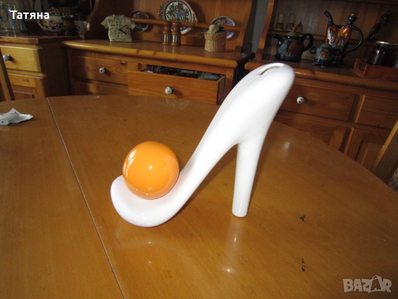 порцеланова обувка  -ВАЗА ,сувенири от керамика и статуетки, снимка 1