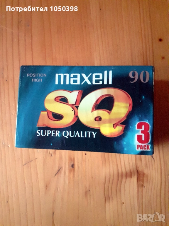 Нови MAXELL SQ -90- Хром касети, снимка 1