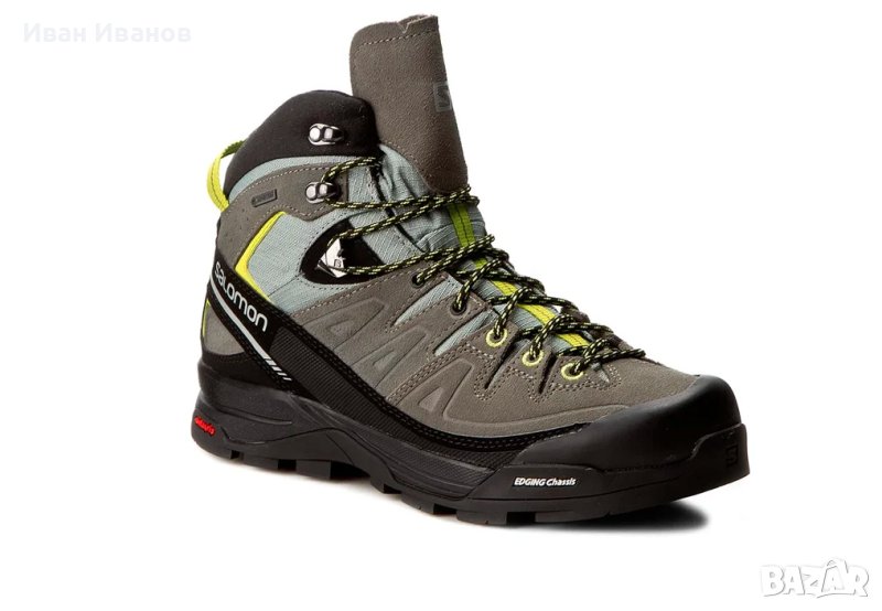 SALOMON Мъжки туристически обувки X Alp Mid Ltr Gtx номер 42 2/3, снимка 1