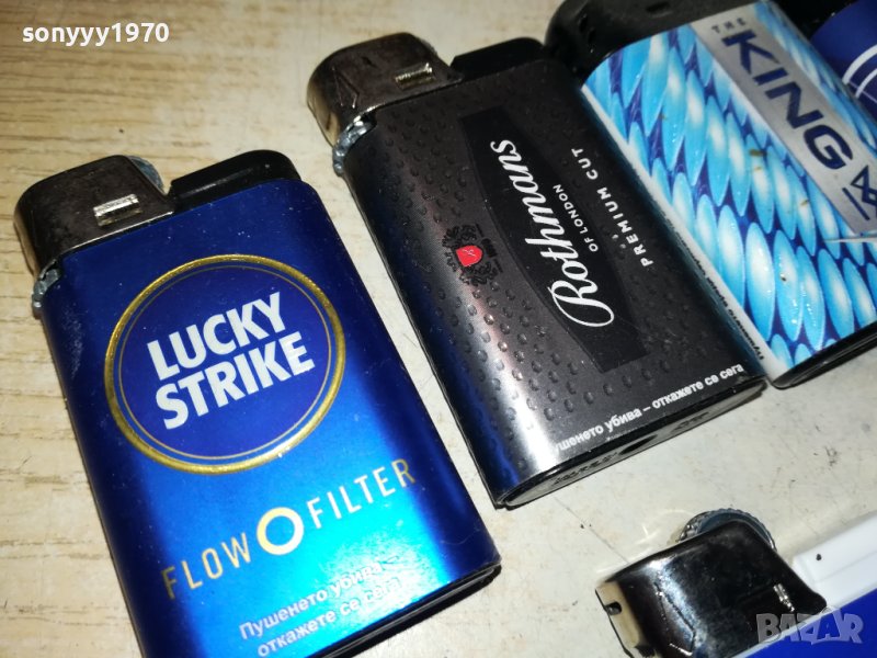 ROTHMANS LUCKY STRIKE И ДР ЗАПАЛКИ 1001240912, снимка 1