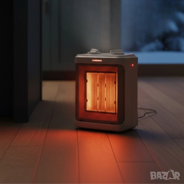 Отоплителна печка с вентилатор PTC Voltz, 1500W – моментална, равномерна топлина , снимка 1