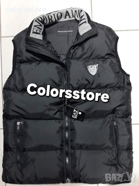 Мъжки черен елек  Armani код VL56, снимка 1