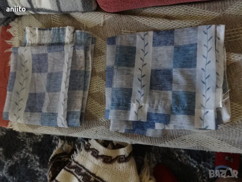 2  бр.пердета за кухня- леки, полупрозрачни-лично!, снимка 1