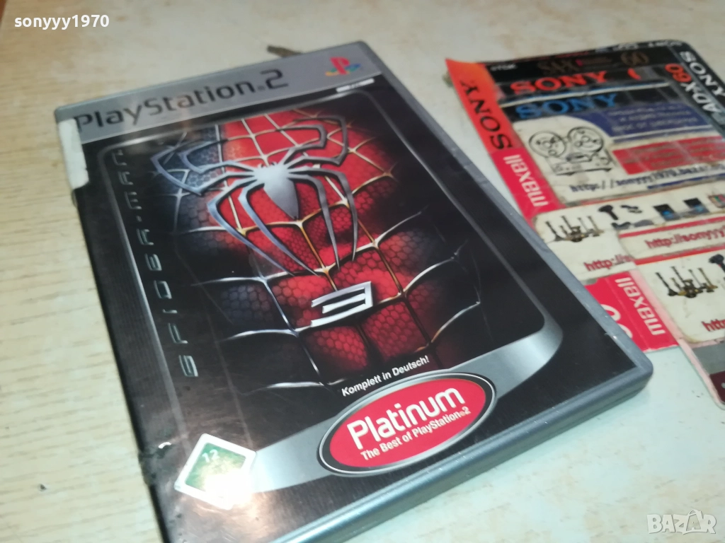 SONY PS2 GAME SPIDER-MAN PS2 GAME 2611251624, снимка 1