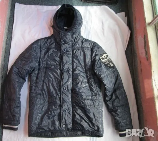 SWEET YEARS JEANS италианско ватирано зимно яке с качулка размер S., снимка 1