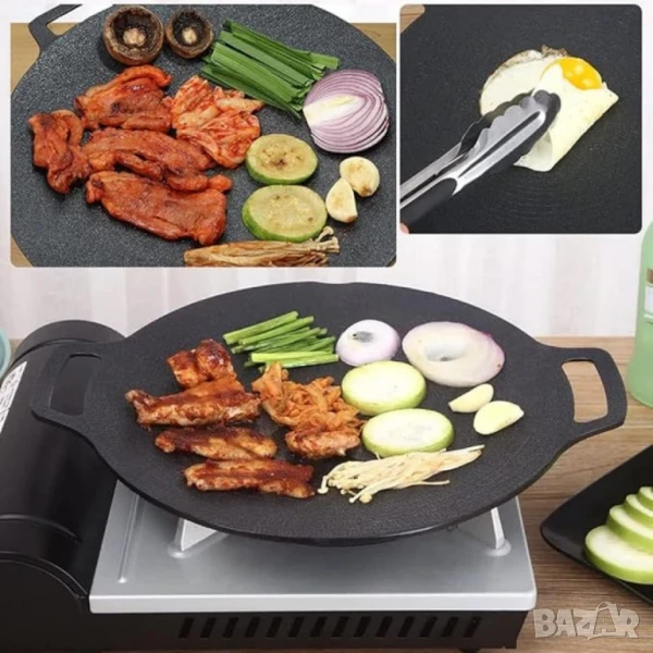 Многопластов тиган 34 см с незалепващо покритие, снимка 1