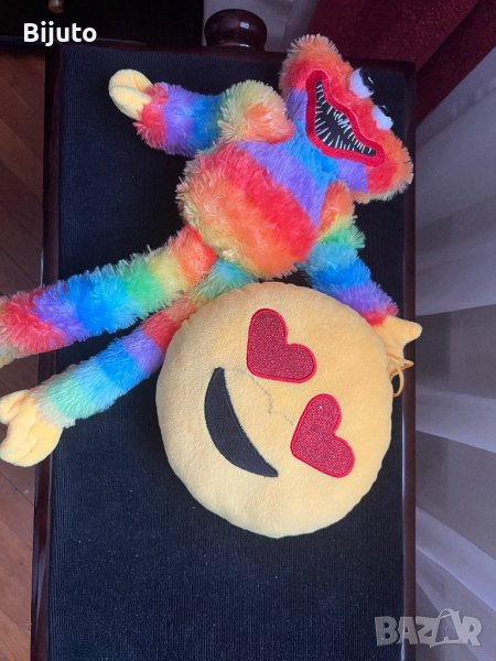 Играчка Хъги Рейнбол и емоджи, снимка 1