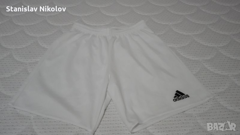 Бели къси гащи Adidas Climalite, снимка 1