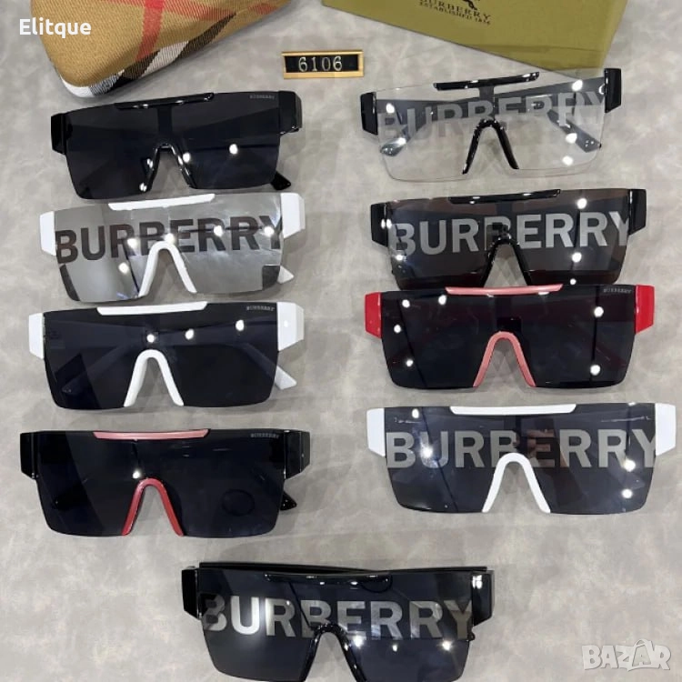 очила с черен обикновен калъф и Ув защита Burberry carter , снимка 1