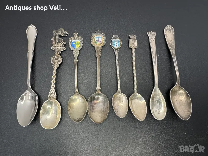 Посребрени лъжички за кафе №6579, снимка 1