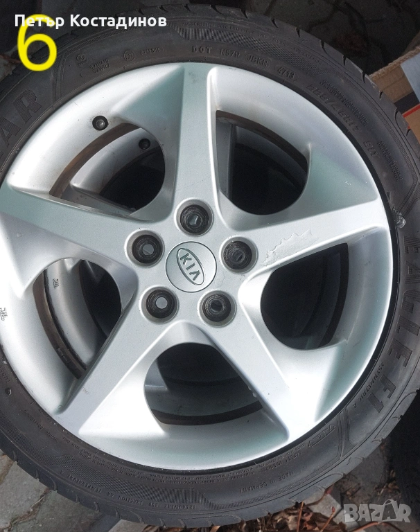 Оригинални алуминиеви джанти за Kia Ceed 17” 5x114,3, снимка 1