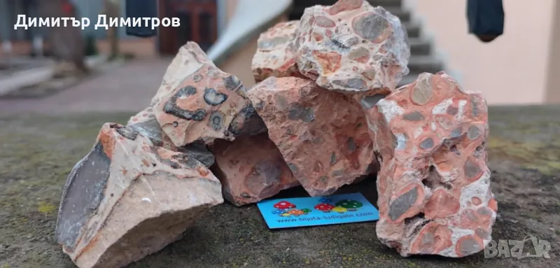 Естествени камъни леопардит. От Мексико. Бижута Луди гъби., снимка 1