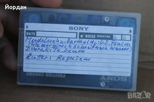 Аудиокасета ''Sony CDIF'', снимка 2 - Аудио касети - 50715098