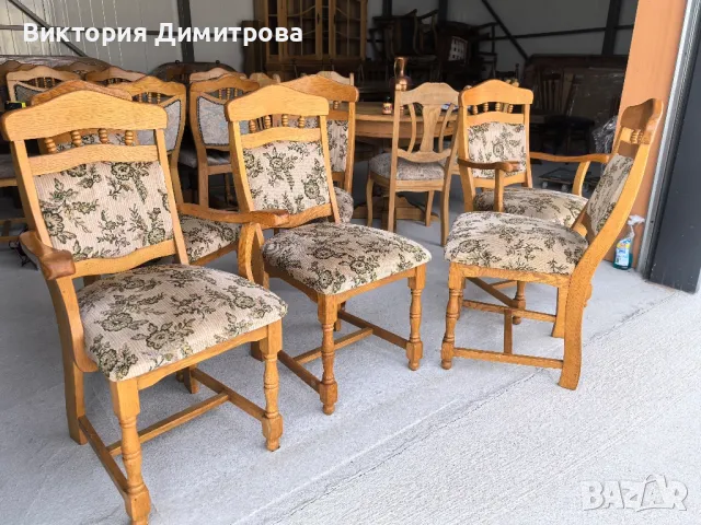 Комплект от 6 трапезни стола , снимка 11 - Столове - 50335075