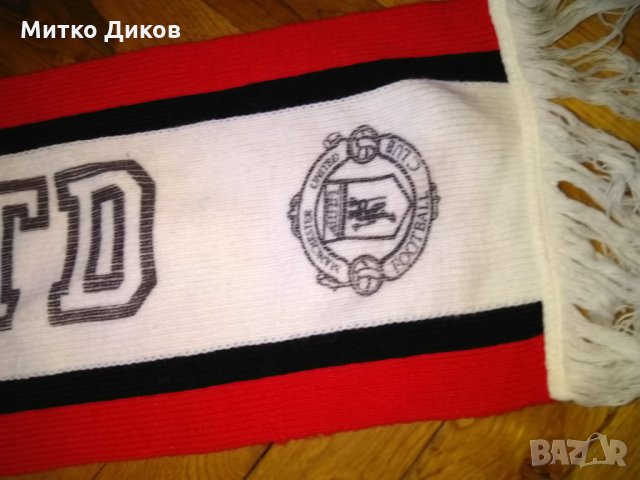 Манчестър Юнайтед  шал винтидж от едно време, снимка 3 - Футбол - 26663919