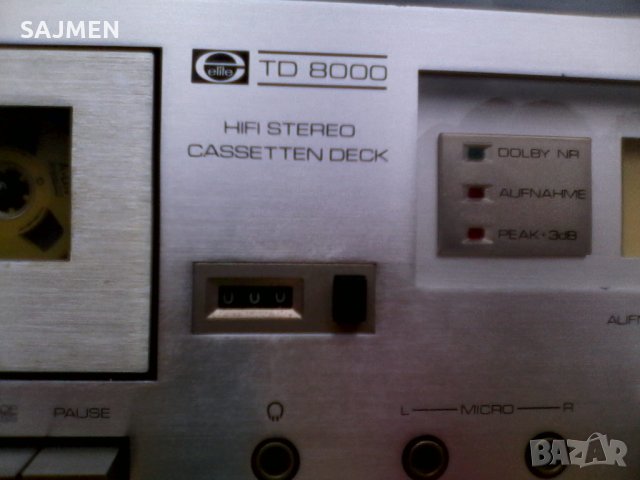 ELITTE TD-8000 .ДЕК, снимка 9 - Декове - 28655692