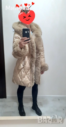 НОВО дамско яке тип парка, размер L, снимка 7 - Якета - 53072036