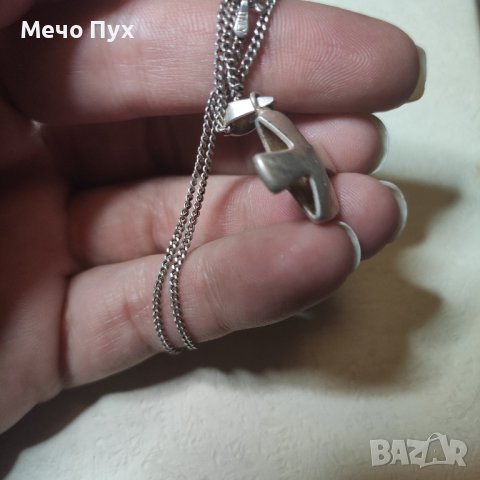 Сребърен синджир с кръст (214), снимка 5 - Колиета, медальони, синджири - 43079635