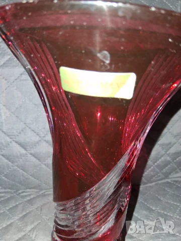 Ваза оловен кристал  Bleikristall 24% Germany , снимка 7 - Антикварни и старинни предмети - 51322798