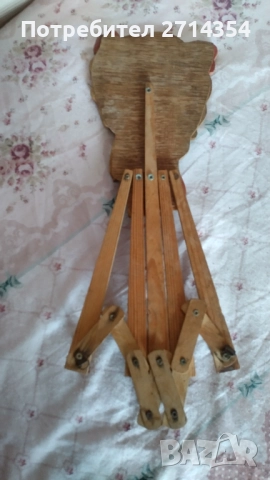 Стара дървена закачалка , снимка 2 - Антикварни и старинни предмети - 52129521