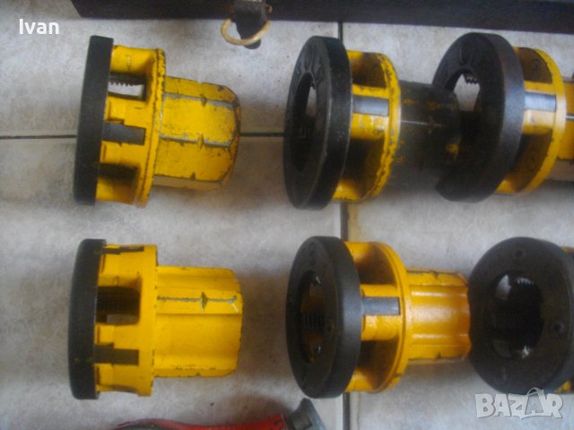 VIRAX Type 62-Made in FRANCE-Винторезка/Винтонарезка/Плашка-Резби Тръби-Куфар/Рамо/Глави-1-1 1/4 Цол, снимка 14 - Други инструменти - 37570280