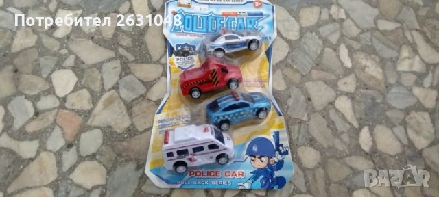детски играчки полицейски коли на картон , снимка 2 - Други - 44115460