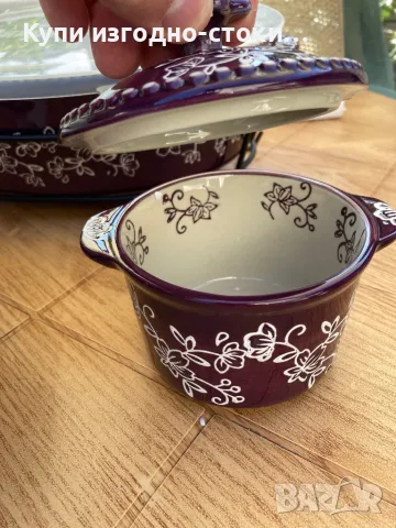 Стилен порцеланов комплект за сервиране, снимка 9 - Други - 47337777