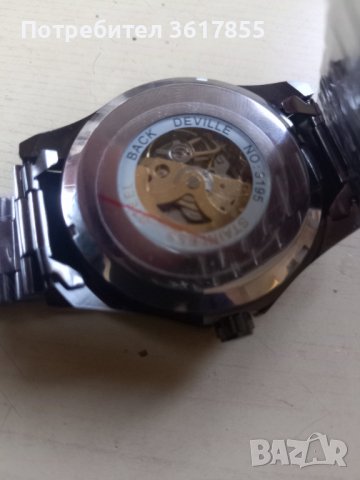 Луксозен автоматичен часовник Yishidun, снимка 2 - Мъжки - 40036914