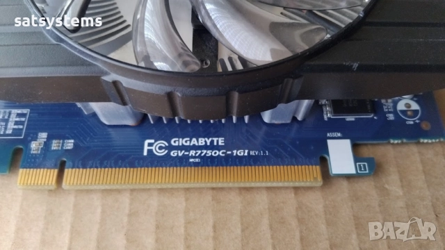 Видео карта AMD Radeon Gigabyte HD R7750 OC 1024MB GDDR5 128bit PCI-E, снимка 7 - Видеокарти - 51777037