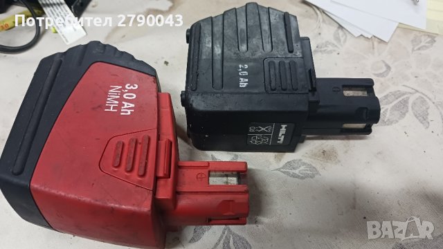 батерия HILTI , снимка 2 - Бормашини - 43459937