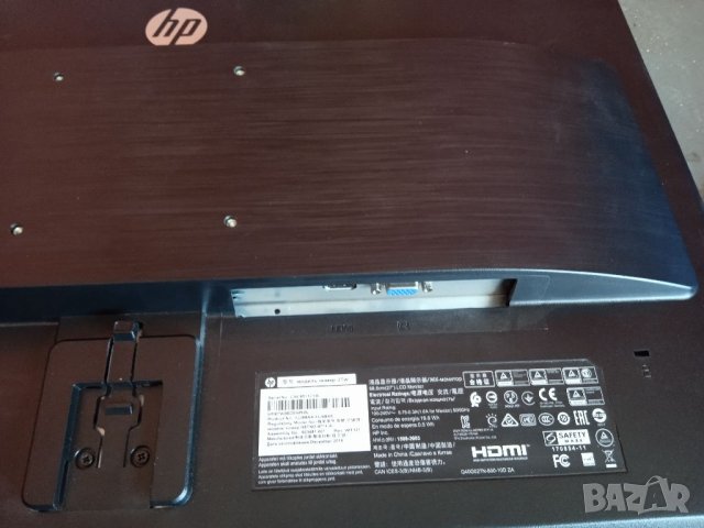 Монитор hp, снимка 2 - Монитори - 37400911