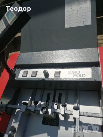 Сгъвачна машина euro fold, снимка 10 - Други машини и части - 32917371