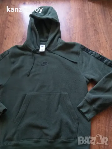 Nike Sportswear Woolen Men's Hooded - страхотно мъжко горнище ХС, снимка 6 - Спортни дрехи, екипи - 49103736