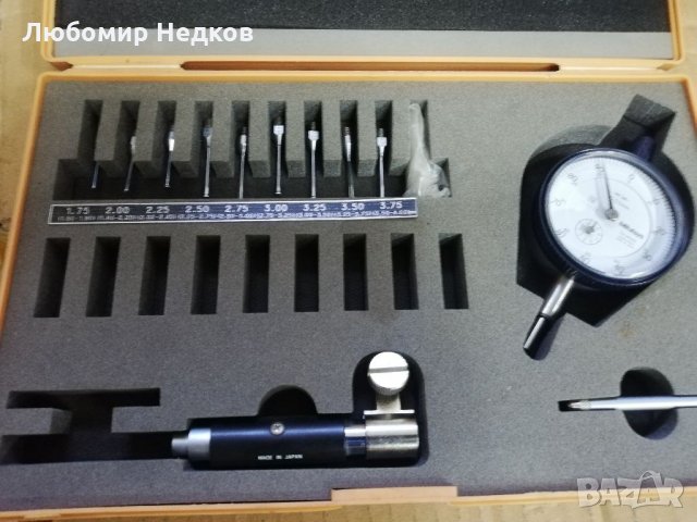 Вътромер микрометър Mitutoyo 1,5 - 4мм, снимка 1 - Други машини и части - 35209500
