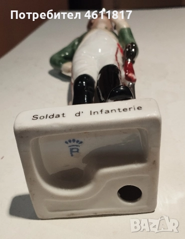 Порцеланова фигура Войник, снимка 15 - Колекции - 51933998