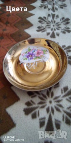 Чиния, снимка 5 - Антикварни и старинни предмети - 32436221