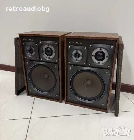 🔊Винтидж трилентови тонколони Heco PSM 600 - 4 и 8 ома - 1981-1982 г. като нови🔊, снимка 1