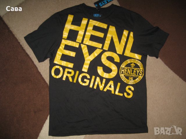 Тениска HENLEYS   мъжка,Л, снимка 2 - Тениски - 37498161