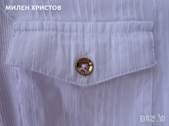  GUESS Los Angeles 100% оригинал Нова с Етикет-размер L цена -40лв 40 лв., снимка 6 - Ризи - 28619283