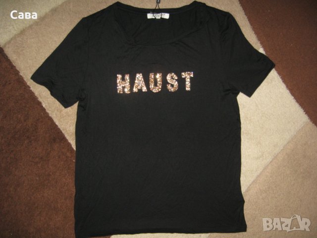 Тениска HAUST   дамска,М-Л, снимка 2 - Тениски - 32648586