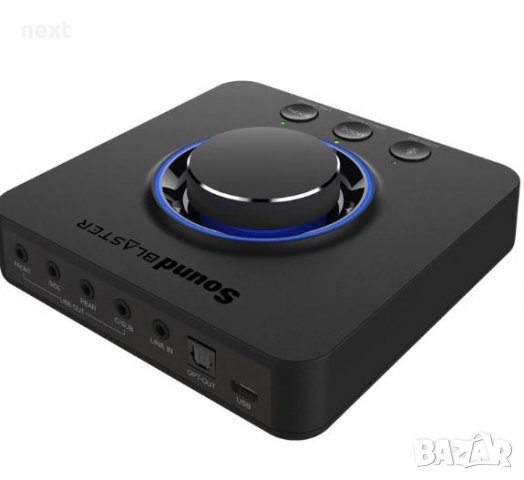 Звукова карта и ДАК DAC Creative Sound Blaster X4 + Гаранция, снимка 3 - Ресийвъри, усилватели, смесителни пултове - 39985770