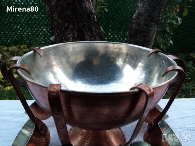 Винтидж болярски сервиз за вино, снимка 2 - Антикварни и старинни предмети - 52506471